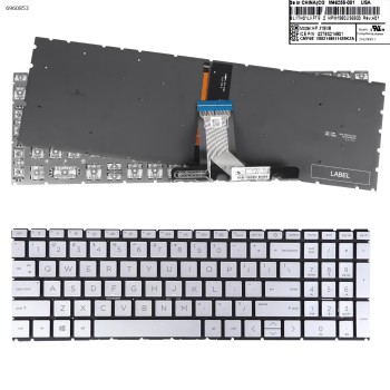 Πληκτρολόγιο Keyboard HP 15-EH1075cl 15-EH1003NV 