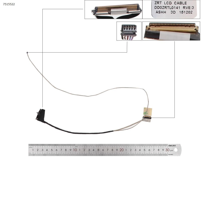 Καλωδιοταινία LCD Cable Acer Aspire E5-574 E5-553 E5-553G  DD0ZRTLC161 