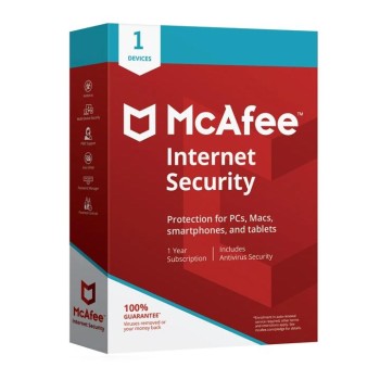McAfee Internet Security – 1 User 1 Year McAfee Internet Security – 1 User 1 Year