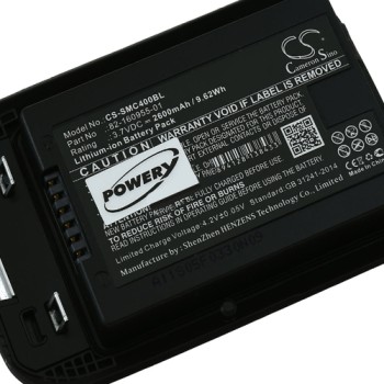 Μπαταρία barcode scanner bar code Symbol MC40 / Motorola MC40 / Zebra MC40C / Type 82-160955-01 3.7V 2600mAh Li-Ion (O8MC40)