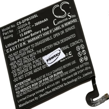 Μπαταρία smartphone mobile phone, Google Pixel 3A XL, G020C, Type G020A-B 3,85V 3600mAh Li-Polymer (P9G020)