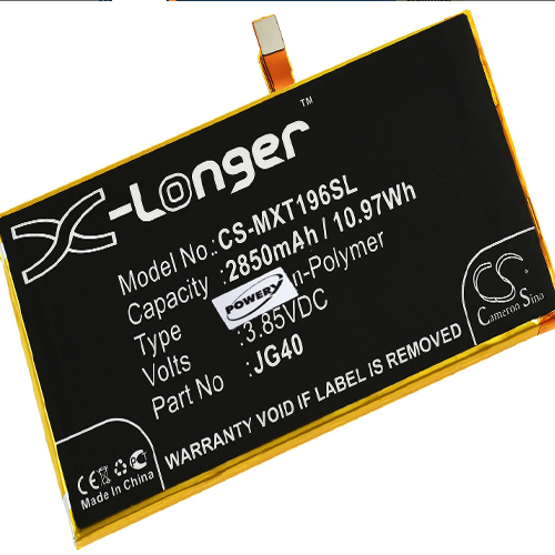 Μπαταρία smartphone mobile phone, Motorola Moto G7 Plus / XT1965 / type JG40 and others 3,85V 2850mAh Li-Polymer (P9MG7P)
