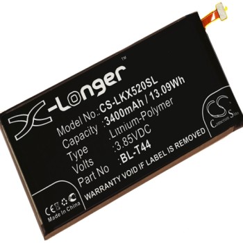 Μπαταρία smartphone mobile phone, LG Q60, Stylo 5, type BL-T44 and others 3,85V 3400mAh Li-Polymer (P9Q60)