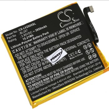 Μπαταρία smartphone mobile phone, Lenovo Z6 Lite, Z6 Youth, type BL297 and others 3,85V 3950mAh Li-Polymer (P9Z6L)