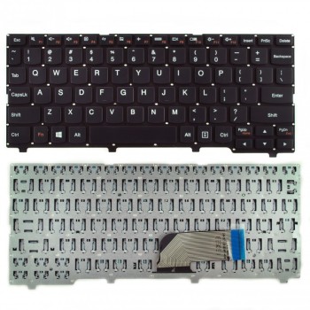 Πληκτρολόγιο Lenovo IdeaPad 100s-11IBY US BLACK με οριζόντιο ENTER