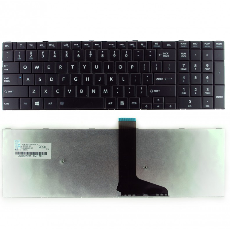 Πληκτρολόγιο Toshiba Satellite S70-A S70-B S70D S70D-B S70T-B S75D-B US BLACK Πληκτρολόγιο Toshiba Satellite S70-A S70-B S70D S70D-B S70T-B S75D-B US BLACK