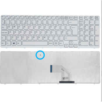 Πληκτρολόγιο Sony Vaio E15 E17 SVE15 SVE17 SVE-15 SVE-17 US WHITE