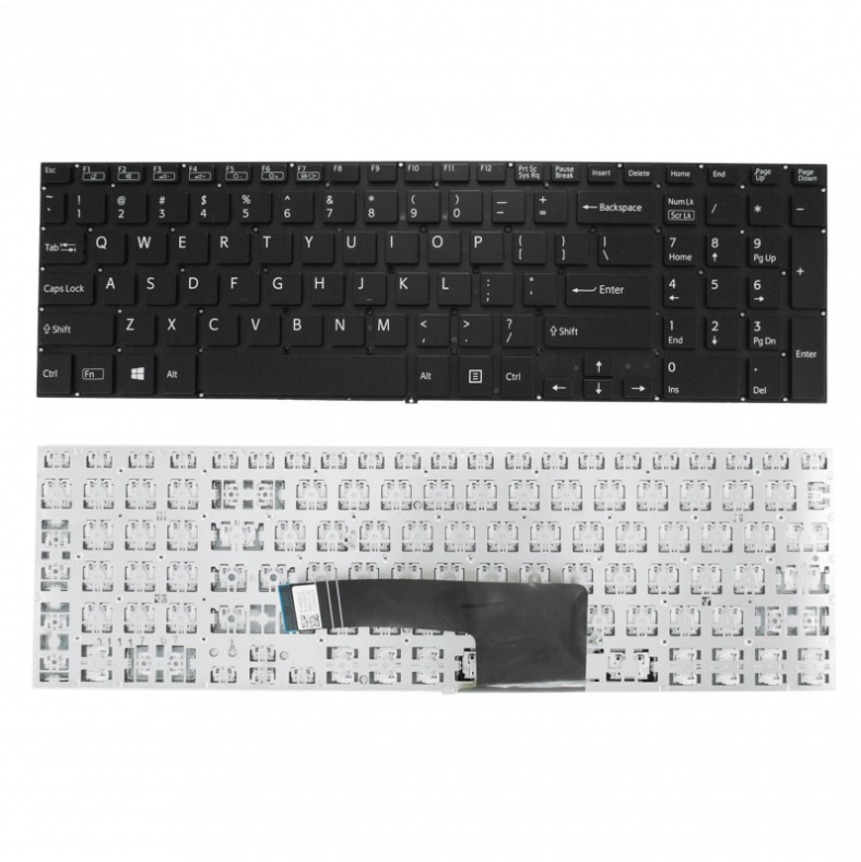 Πληκτρολόγιο Sony Vaio SVF15 SVF152 SVF153 SVF15A SVF15E SFV152C SVF1541 SVF152C29M US BLACK