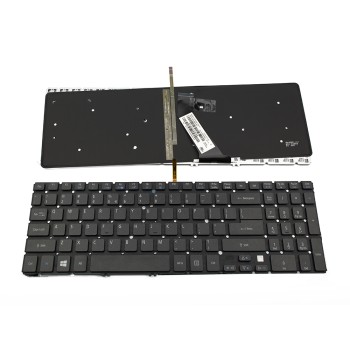 Πληκτρολόγιο Acer Aspire M5-581 M5-581T, Μαύρο με Backlit, US