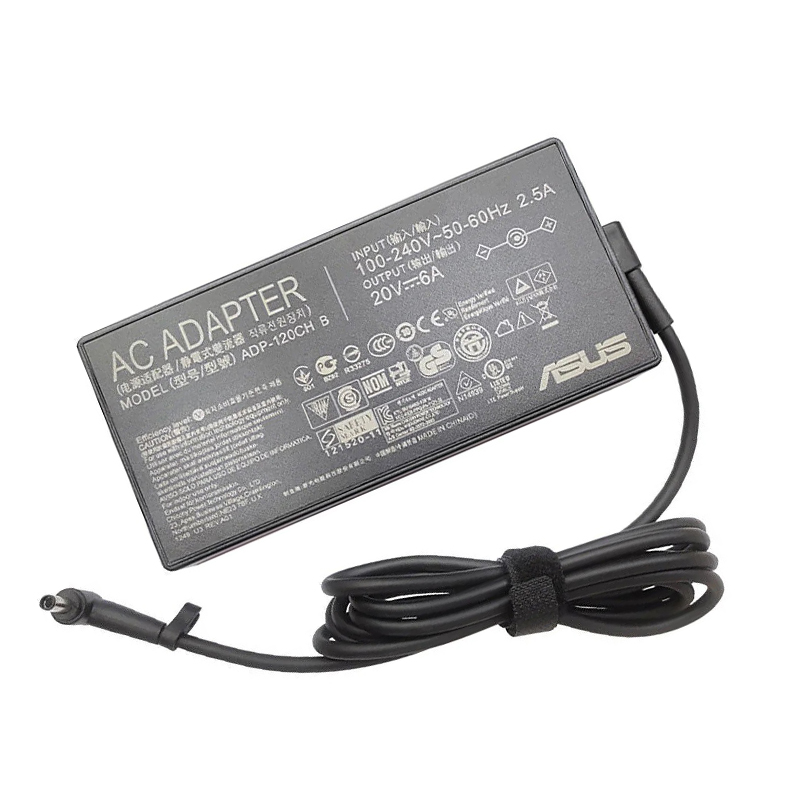 Γνήσιος φορτιστής φορητού υπολογιστή Asus 20V / 6A / 120W (4.5x0.7x3.0) Γνήσιος φορτιστής φορητού υπολογιστή Asus 20V / 6A / 120W (4.5x0.7x3.0)