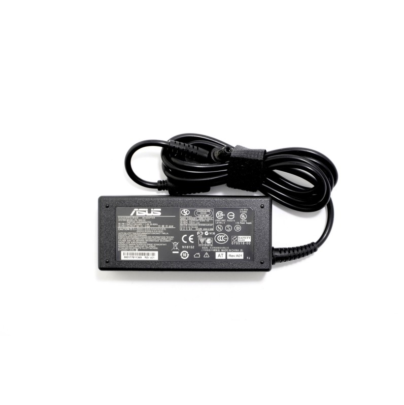 Γνήσιος φορτιστής φορητού υπολογιστή Asus - 19V / 3.42A / 65W - (5.5x2.5)