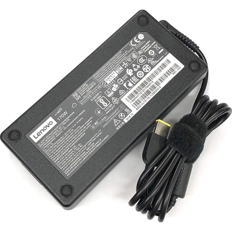 Γνήσιος φορτιστής φορητού υπολογιστή Lenovo - 20V / 8.5A / 170W - (Square Tip) Γνήσιος φορτιστής φορητού υπολογιστή Lenovo - 20V / 8.5A / 170W - (Square Tip)