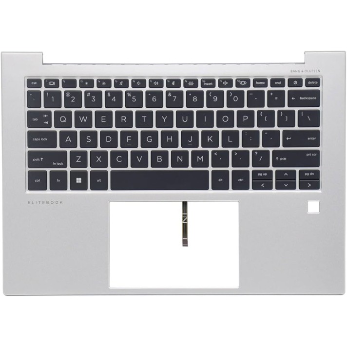 Upper Cover Palmrest + Πληκτρολόγιο HP EliteBook 840 G9 845 G9 - Ασήμι