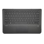 Upper Cover Palmrest + Πληκτρολόγιο HP Pavilion X360 11-K - Μαύρος Με TouchPad (Second Hand)