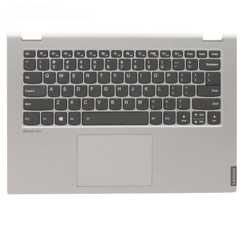 Palmrest με πληκτρολόγιο Lenovo IdeaPad C340-14 C340 -14API Ασήμι