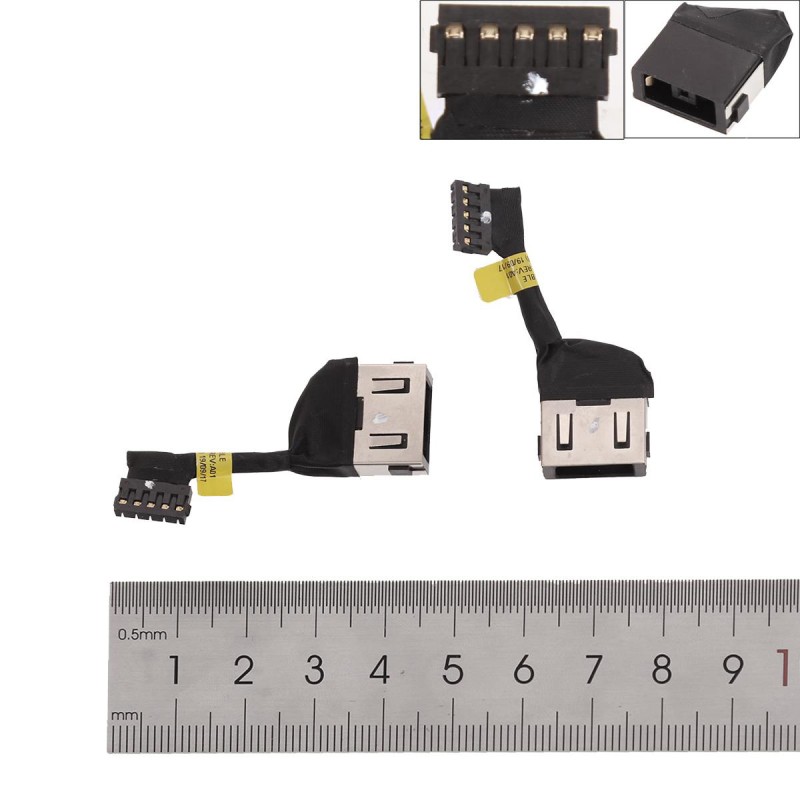 Βύσματα Τροφοδοσίας για Lenovo V130-15IGM V130-15IKB V330-15IKB V330-15ISK με καλώδιο Βύσματα Τροφοδοσίας για Lenovo V130-15IGM V130-15IKB V330-15IKB V330-15ISK με καλώδιο