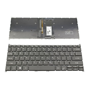 Πληκτρολόγιο Acer Swift 3 SF314-54 SF314-54G SF314-54G-52L8 SF314-56G, Μαύρο με Backlit, Αντικατάσταση, US/UK