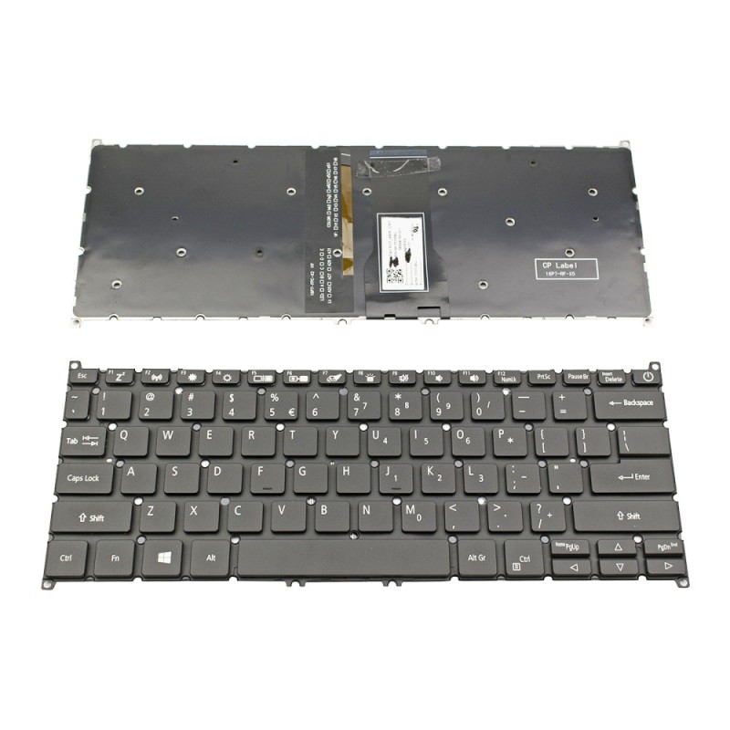 Πληκτρολόγιο Acer Swift 3 SF314-54 SF314-54G SF314-54G-52L8 SF314-56G, Μαύρο με Backlit, Αντικατάσταση, US/UK
