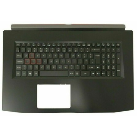 Cover C με Πληκτρολόγιο Acer Pτο κόκκινοator Helios 300 PH317-51 - Μαύρο με Backlit US/UK Cover C με Πληκτρολόγιο Acer Pτο κόκκινοator Helios 300 PH317-51 - Μαύρο με Backlit US/UK