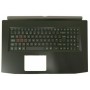 Cover C με Πληκτρολόγιο Acer Pτο κόκκινοator Helios 300 PH317-51 - Μαύρο με Backlit US/UK
