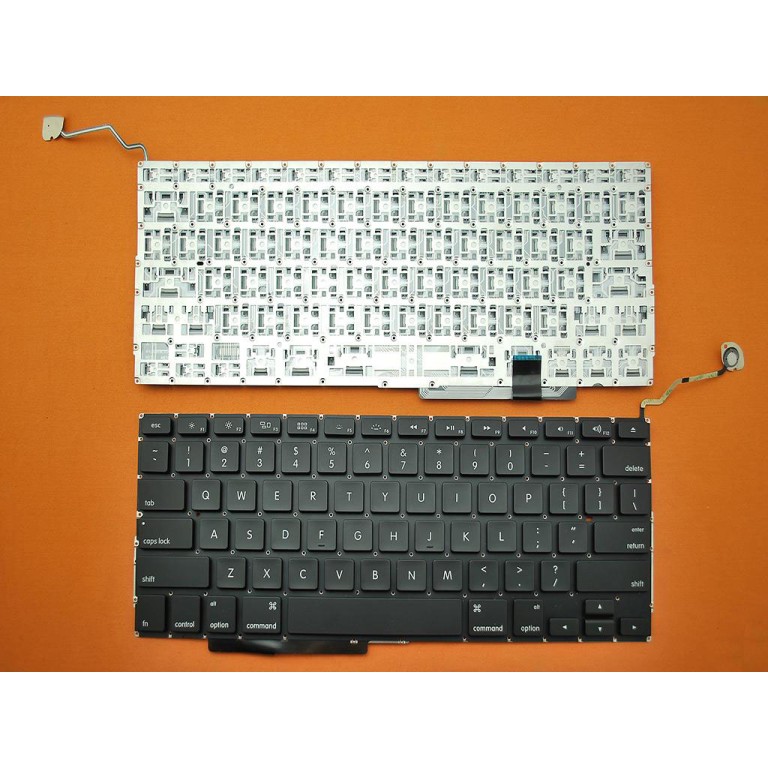 Πληκτρολόγιο Apple MacBook Pro A1297 17", Μαύρο,Original, US