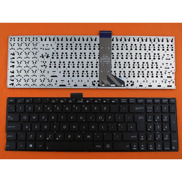 Πληκτρολόγιο Asus K555 X555, Μαύρο,UK