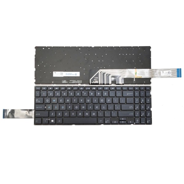 Πληκτρολόγιο Asus X571 X571U X571G X571GT X571F F571GT, Μαύρο με Backlit, US