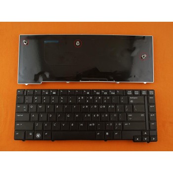 Πληκτρολόγιο HP EliteBook 8440P 8440W, Μαύρο, χωρίς Pointing Stick, US/UK