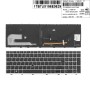 Πληκτρολόγιο HP EliteBook 755 G5 850 G5 ZBook 15u G5, Μαύρο Ασήμι με Backlit, US/UK