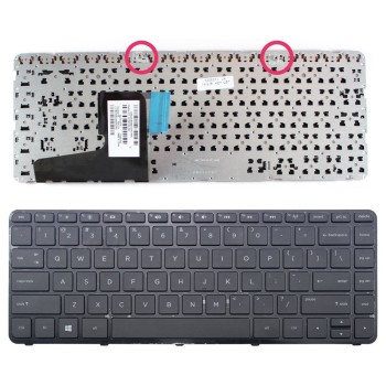 Πληκτρολόγιο HP Pavilion 14-N, Μαύρο, US/UK ( +BG Print)