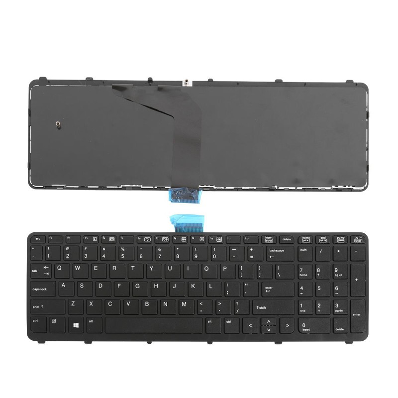 Πληκτρολόγιο HP ZBook 15 ZBook 15 G2 ZBook 17 ZBook 17 G1 G2, Μαύρο, US/UK