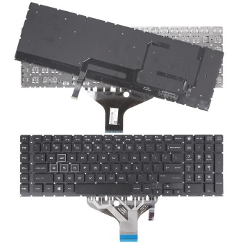 Πληκτρολόγιο HP Omen 17-CB 17T-CB - Μαύρο με Backlit RGB, US