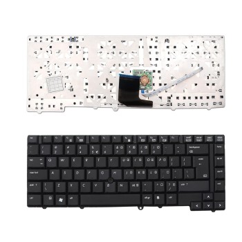 Πληκτρολόγιο HP 8530P 8530W, Μαύρο, με Pointing Stick, US/UK