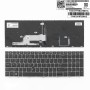 Πληκτρολόγιο HP Zbook 15 17 G5, Γκρί, με Pointing Stick με Backlit, US/UK