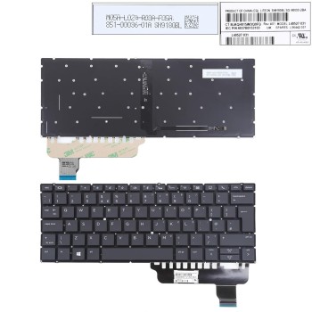 Πληκτρολόγιο HP EliteBook x360 830 G6, Μαύρο με Backlit, UK