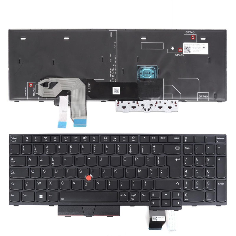 Πληκτρολόγιο Lenovo ThinkPad P15 P17 T15g Gen 1, 1st Gen Μαύρο με Backlit Πληκτρολόγιο Lenovo ThinkPad P15 P17 T15g Gen 1, 1st Gen Μαύρο με Backlit