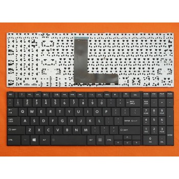 Πληκτρολόγιο Toshiba Satellite C50-B C55-B, Μαύρο, US/UK ( +BG Print)