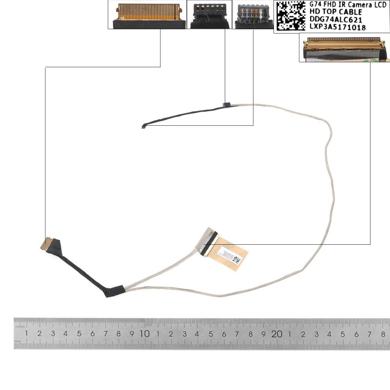 Καλωδιοταινίες για HP 15-CC726 15-CC723TX 15-CC711TX 15-CC708 15-CC - Για μοντέλα με οθόνη αφής Καλωδιοταινίες για HP 15-CC726 15-CC723TX 15-CC711TX 15-CC708 15-CC - Για μοντέλα με οθόνη αφής