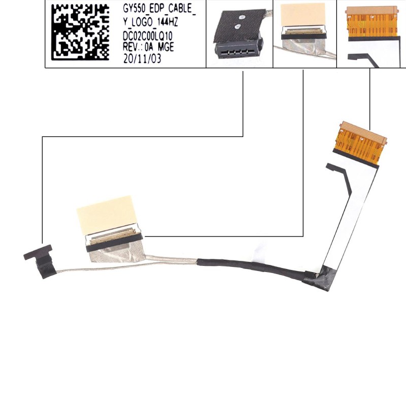 Καλωδιοταινίες για Lenovo Legion 5P-15IMH05 5P-15IMH05H 5P-15ARH05H - 40 Pin