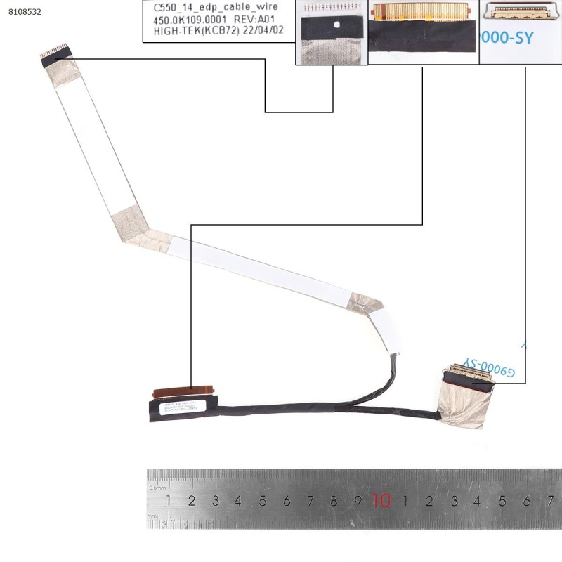 Καλωδιοταινίες για Lenovo Flex 5-14ALC05 5-14IIL05 5-14ITL05 Yoga C550-14 - 30 Pin