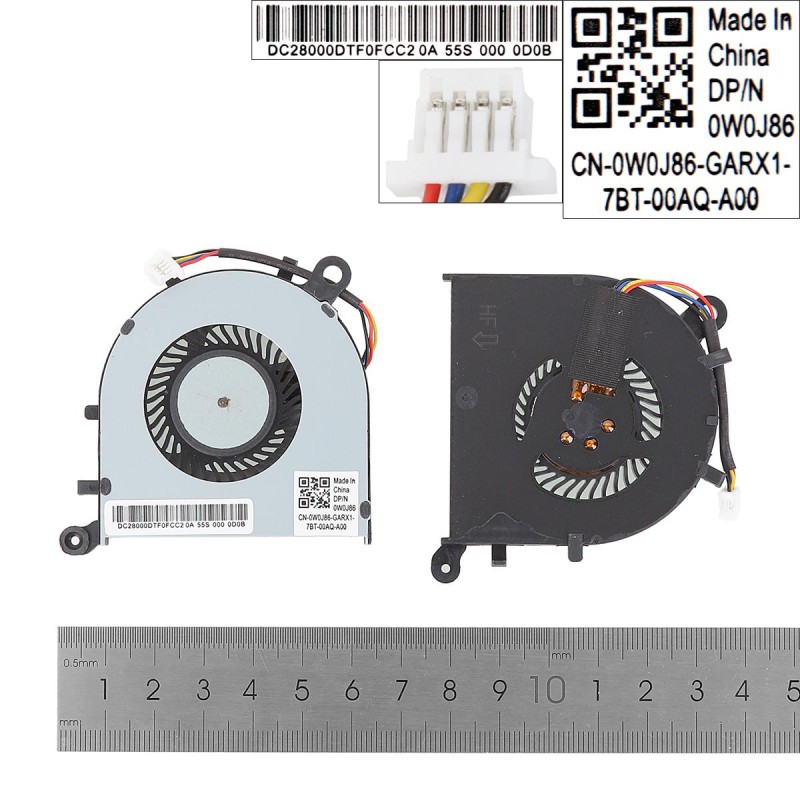 Ανεμιστηράκια για Dell XPS 13 9350 9343 9360