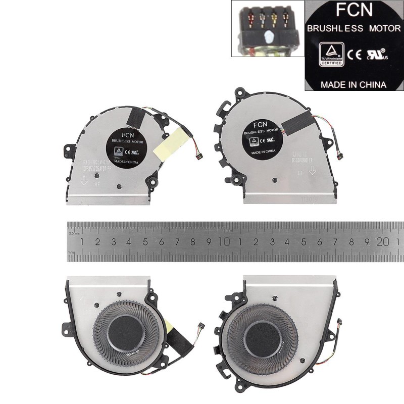 Ανεμιστηράκια για Lenovo Yoga 530-14IKB Flex 6-14IKB (CPU + GPU)