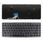 Πληκτρολόγιο HP EliteBook Folio 1000 G1 1040 G1, Μαύρο Ασήμι, US/UK