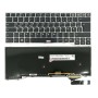 Πληκτρολόγιο Fujitsu LifeBook E544 E733 E744 E746 E734 E743 E736 U745 E547, Γκρί με Backlit, Original, US/UK