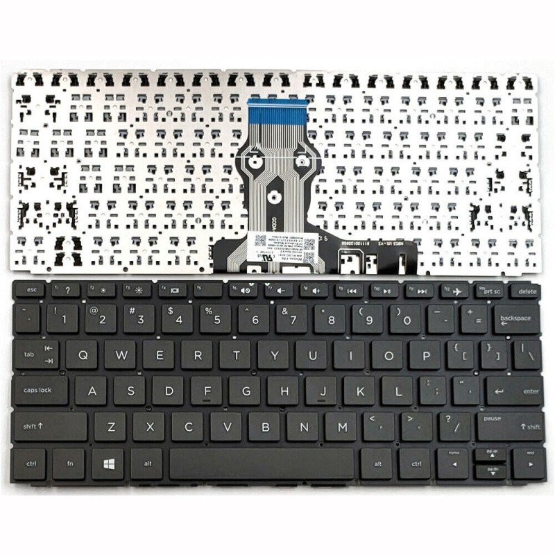 Πληκτρολόγιο HP Pavilion X360 11-AD010CA 11-AD051NR 11-AD108CA 11M-AD113DX, Μαύρο, US