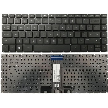 Πληκτρολόγιο HP Pavilion 14-BS 14-BS000 14-BS100 14-BS500, Μαύρο, US