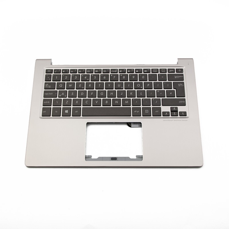 Cover C με Πληκτρολόγιο Asus UX303 UX303L UX303LA - Γκρί με Backlit