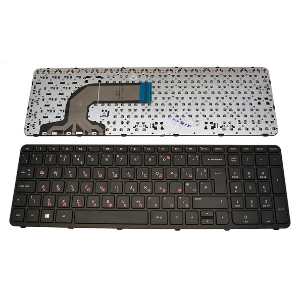 Πληκτρολόγιο HP Pavilion 15-e 15-n 15-r HP 250 G3, Μαύρο, US/UK ( +BG Print)