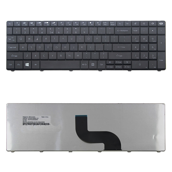 Πληκτρολόγιο Packard Bell EasyNote LE11 Gateway NE71B, Μαύρο, US/UK