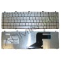 Πληκτρολόγιο Asus N55, Ασήμι, US/UK
